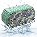 Barsone Portable Wireless Bluetooth Waterproof Speaker, Built-in Mic, Dual-Driver IPX6 Shockproof/Dustproof Speaker with Superior Sound for Camping, Hiking, Biking, Home, Beach - Camouflage