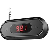 FM Transmitter, Doosl Universal Wireless in-Car Radio Adapter FM Modulator Music Player & Hands-Free Calls for iPhone, Androi