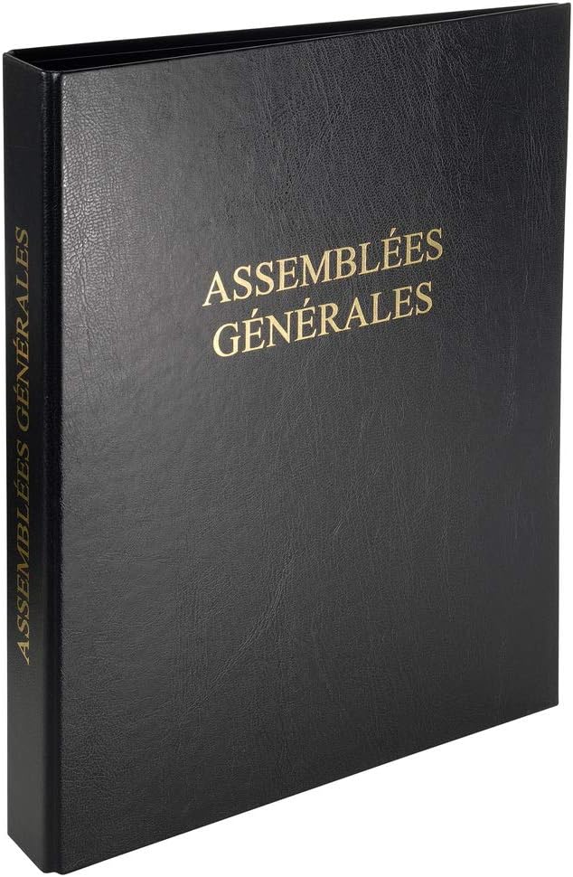 Exacompta, Ref 46210E, General Meeting Ring Binder, 330 x 280mm in Size, 4 Rings