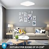 SUNZOS LED Ceiling Light 36W 6500K 3240LM Flush Mount Bedroom Kitchen Hallway view 7