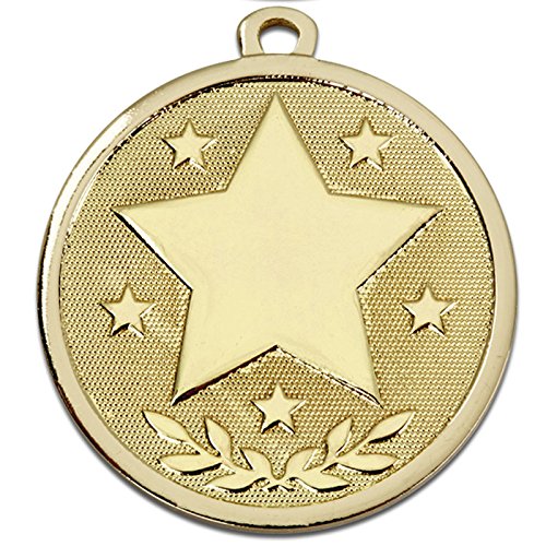 10PCS Durable Award Medals Metal Medals Gold Medal... - Grandado