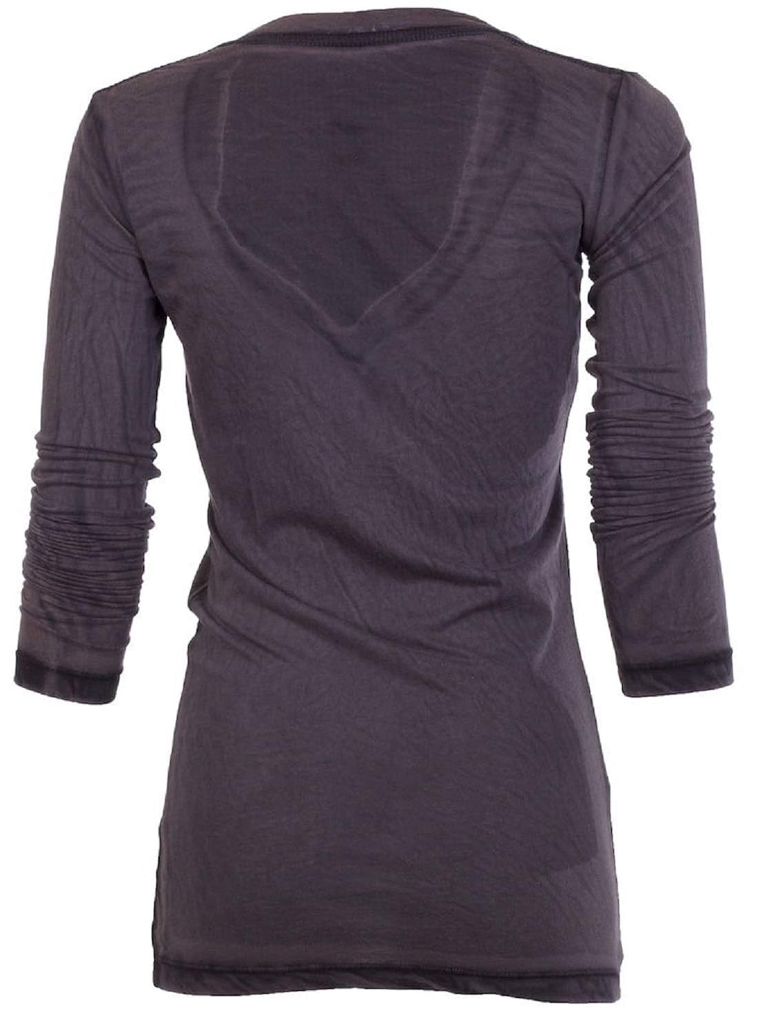 Clothing Affliction Rebel Saints Womens Ls T Shirt Ava Cross Tattoo Biker Sinful Tops Tees Blouses