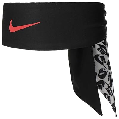 nike black tie headband