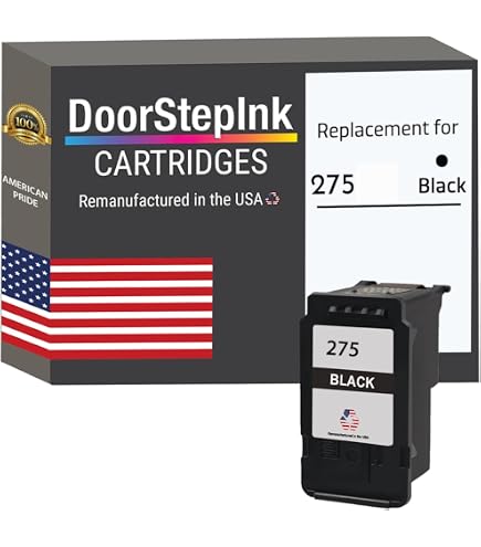 Amazon.com: DoorStepInk 275XL Black MICR Remanufactured Ink