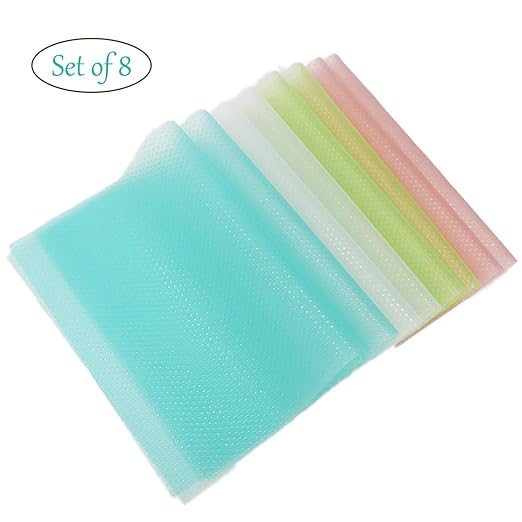 QLIFE 8pcs Aalfombrillas de Refrigerador, Antideslizante Alfombras ...
