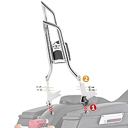 Mofun 27" Height Passenger Backrest Detachable