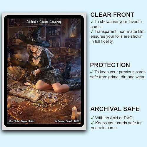 pokemon card sleeves clear CheckOutStore Crystal Clear Protective Sleeves compatible with MTG, Po –  CheckOutStore.com main image 1