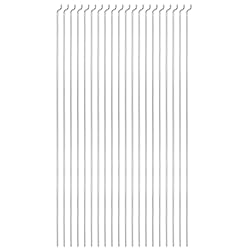 uxcell 1.2mm x 210mm (8 Inch) Steel Z Pull/Push