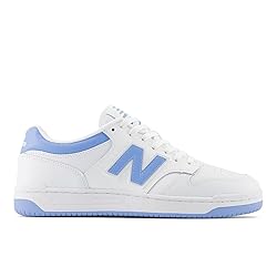 New Balance Men's 480 Sneaker, White/Team