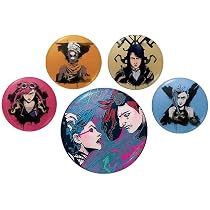 LEAGUE OF LEGENDS - ENSEMBLE DE 5 BADGES - ARCANE LEAGUE OF LEGENDS - ENSEMBLE DE 5 BADGES - ARCANE