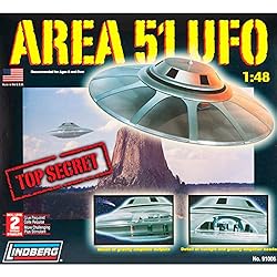 Lindberg Area 51 Ufo Replica Model Kit
