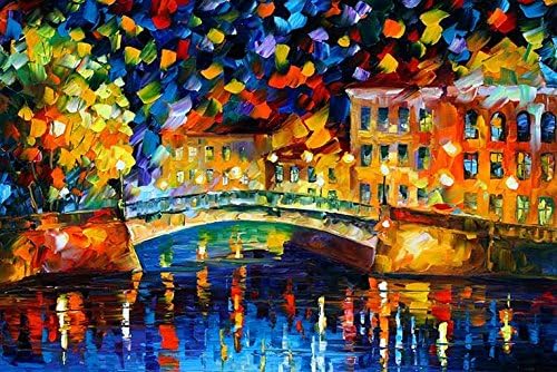 Leonid Afremov Oil Painting Print on Canvas (16x24inch)