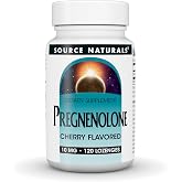 Source Naturals Pregnenolone, 10 mg - 120 Lozenges | Cherry Flavored