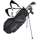 Hogan TC-1 Men's Complete Golf Set, Right Hand - 11 Clubs Plus Stand Bag, Driver, Fairway Wood, Hybrid, Irons, Sand Wedge, Putter