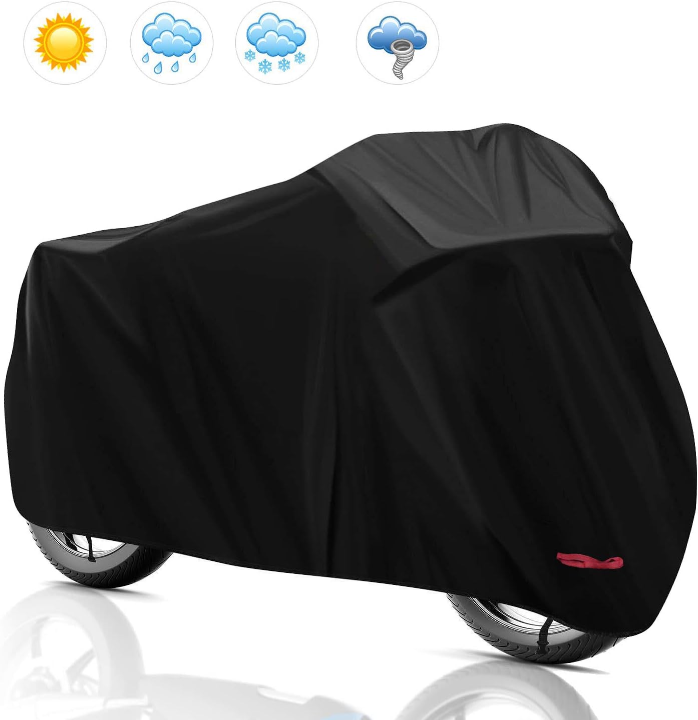 KOKOMALL Housse de Moto Exterieur Imperméable Protection UV