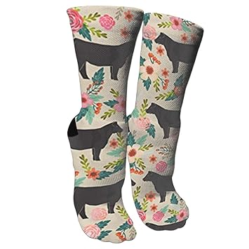 Amazon Com Cuuop13 Show Steer Cows Farm Barn Florals Design