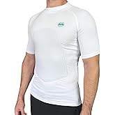 RIBBY SPF 30+ Padded Rash Guard for Surfing, Boogie, Scuba