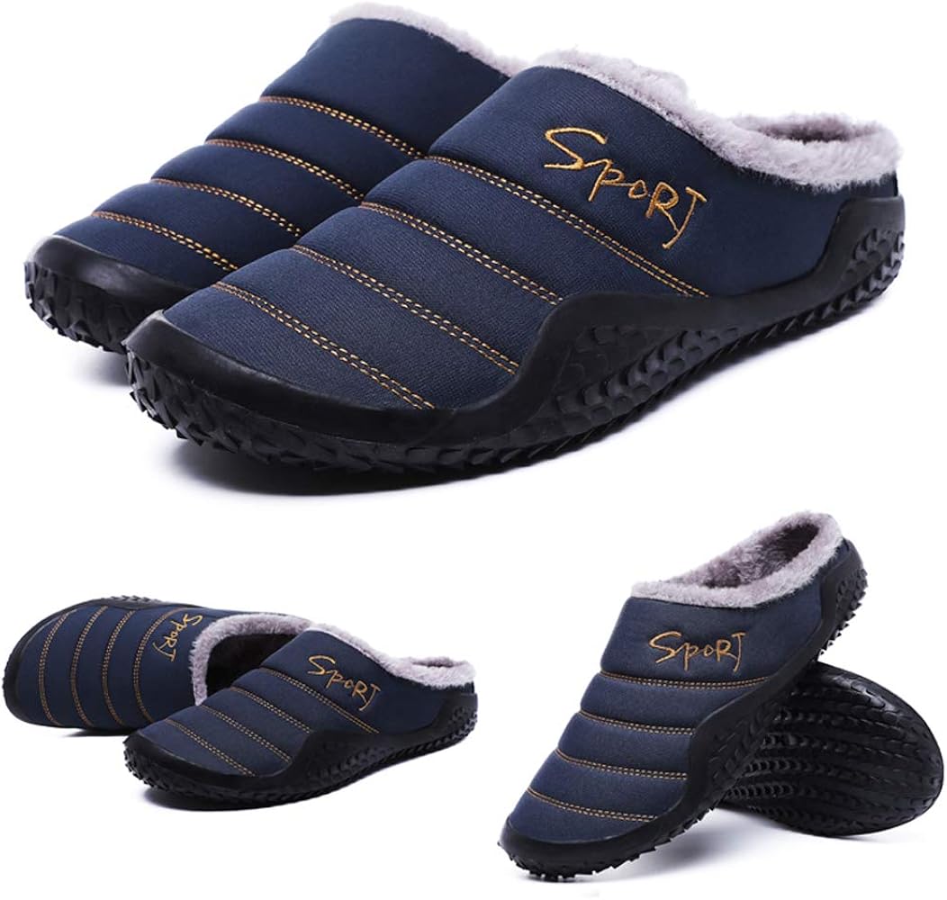 winter outdoor slippers mens