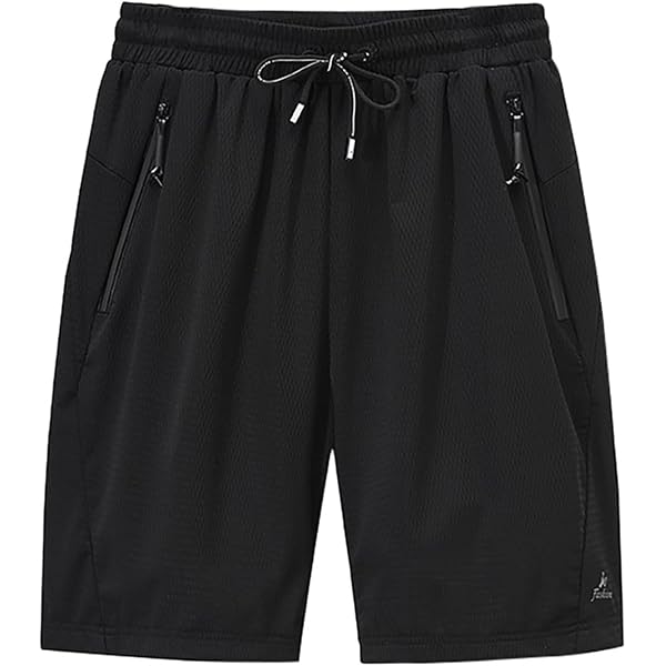 A4 Cooling Performance Men's Shorts – 9-Inch Inseam, Moisture-Wicking Polyester, Drawstring Waist