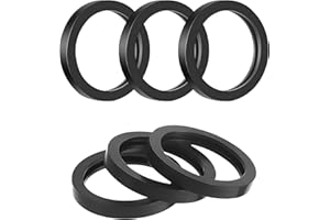 Ongfuwu 6PCS Gas Can Spout Gasket Seals, Rubber Fuel Can Spout Sealing Rings, Fuel Can Washer Seals Replacement, Gas Gaskets Compatible with Most Gas Can Spout, Car Accessories Parts