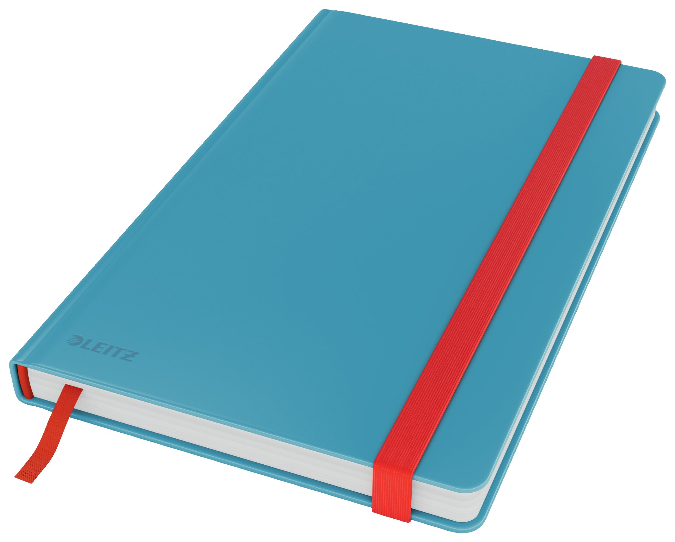Leitz A5 Squared Hardcover Notebook, 80 Sheet, Cosy Range, Calm Blue, 44540061 — image 1