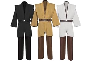 COSPLAYBOX Anakin Costume Adult Men Tunic Hooded Without Robe Outfits Halloween Cosplay Uniform