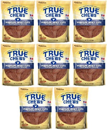 Tyson True Chews Premium Jerky Cuts Chicken 176oz (8 x 22oz)
