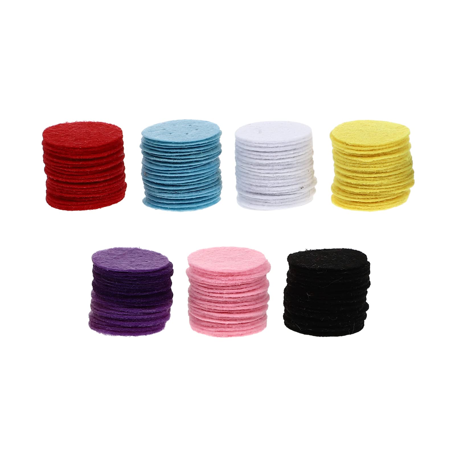Mixed Color Crafts Felt Circles Small Round Felt Sheet Mini Wool Felt Circles for DIY Craft Project Sewing Handcraft 140pcs