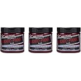 Manic Panic Semi Permanent Rock 'N' Roll Red Hair Dye, 4 oz, 3 Pack | Warm Cherry Red, Vivid Undertones, Vegan, Ammonia-Free &amp; Cruelty-Free, Lasts 4-6 Weeks, Developer-Free