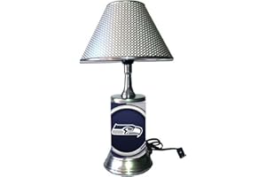 HBGP Table Lamp with Shade, Plate Rolled into lamp Body, SeSe, Seattle (S)