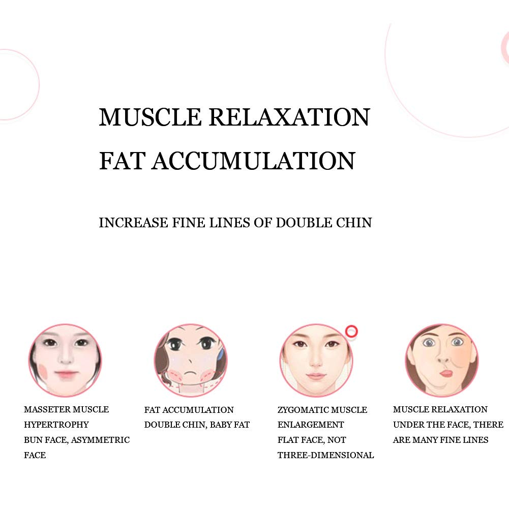 Froomer V-Face Shaping Massager Intelligent Face Lifting Instrument Beauty Double Chin Firm Lift Up Slimming Thining Moisturizing Vibration Facial Instrument,USB Charging: Beauty