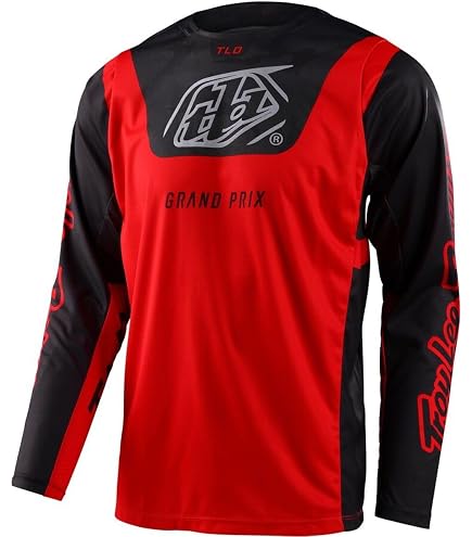 Troy Lee Designs 2023 GP Pro Mountain Bike Jersey - Boltz Graphic, X-Large (Black/White)