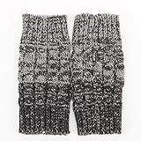 OVERMAL 1 Pair Women Fashion Stretch Boot Leg Cuffs Adult Socks (Dark Gray)