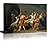 wall26 - The Death of Socrates by Jacques-Louis David - Canvas Print Wall Art Famous Painting Reproduction - 24" x 36"