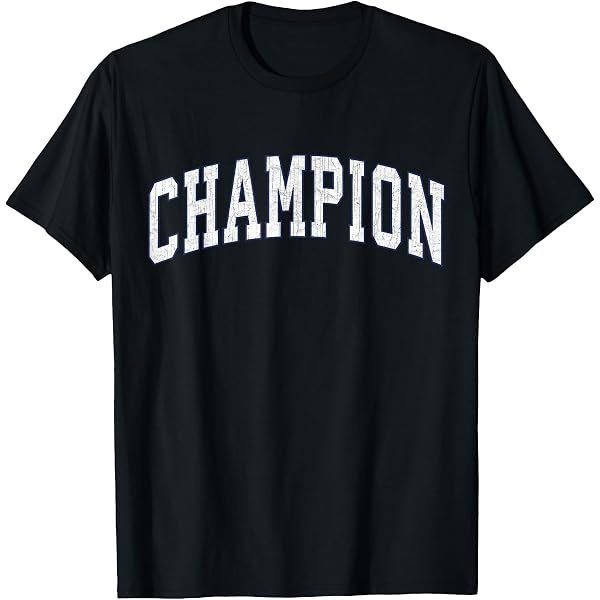 Amazon.com: Champion New York NY Vintage Athletic Sports Design T