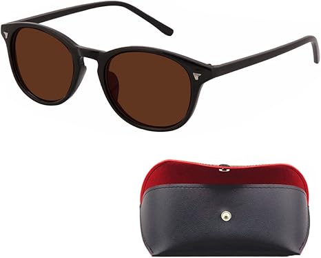 brown tinted sunglasses