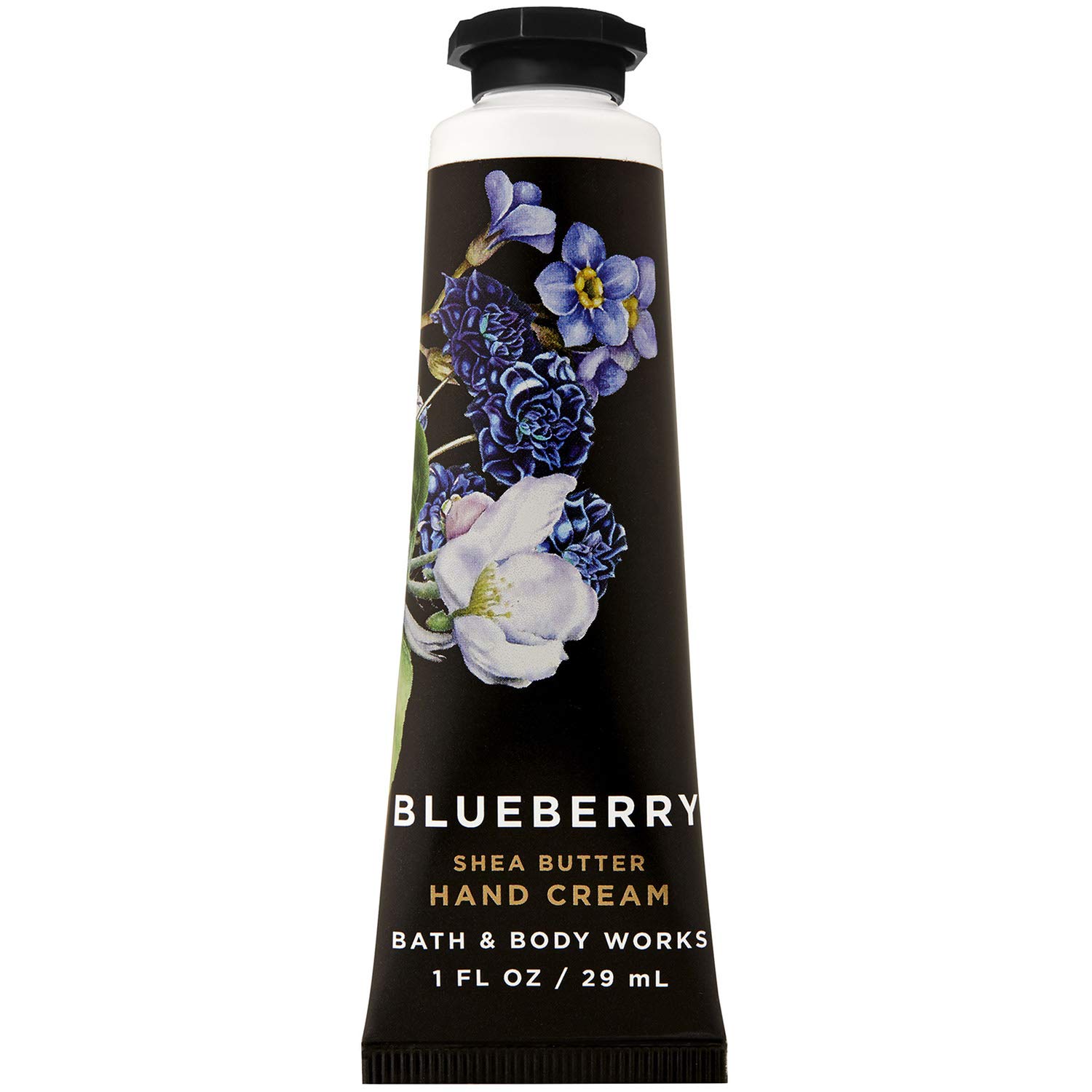 Bath and Body Works BLUEBERRY Shea Butter Hand Cream 1.0 Fluid Ounce (2019 Edition)