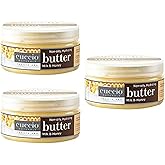 Cuccio Naturale Milk & Honey Butter Blend Lotion – Ultra-Hydrating, Non-Greasy Moisturizer for Hands, Feet, & Body – 24-Hour Time-Release Formula, 8 oz (Pack of 3)