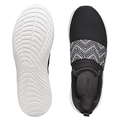 Clarks Women's Nova Way Sneaker, Black Combi, 8.5