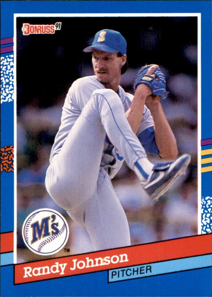 1991 Donruss 134 Randy Johnson HOF MLB Baseball Trading
