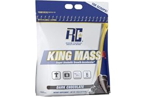 Ronnie Coleman Signature Series King Mass-XL Dark Chocolate Super anabolic Growth Accelerator 15 Pound, 15 Pound