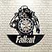 Fallout Art Vinyl Wall Clock Gift Room Modern Home Record Vintage Decoration