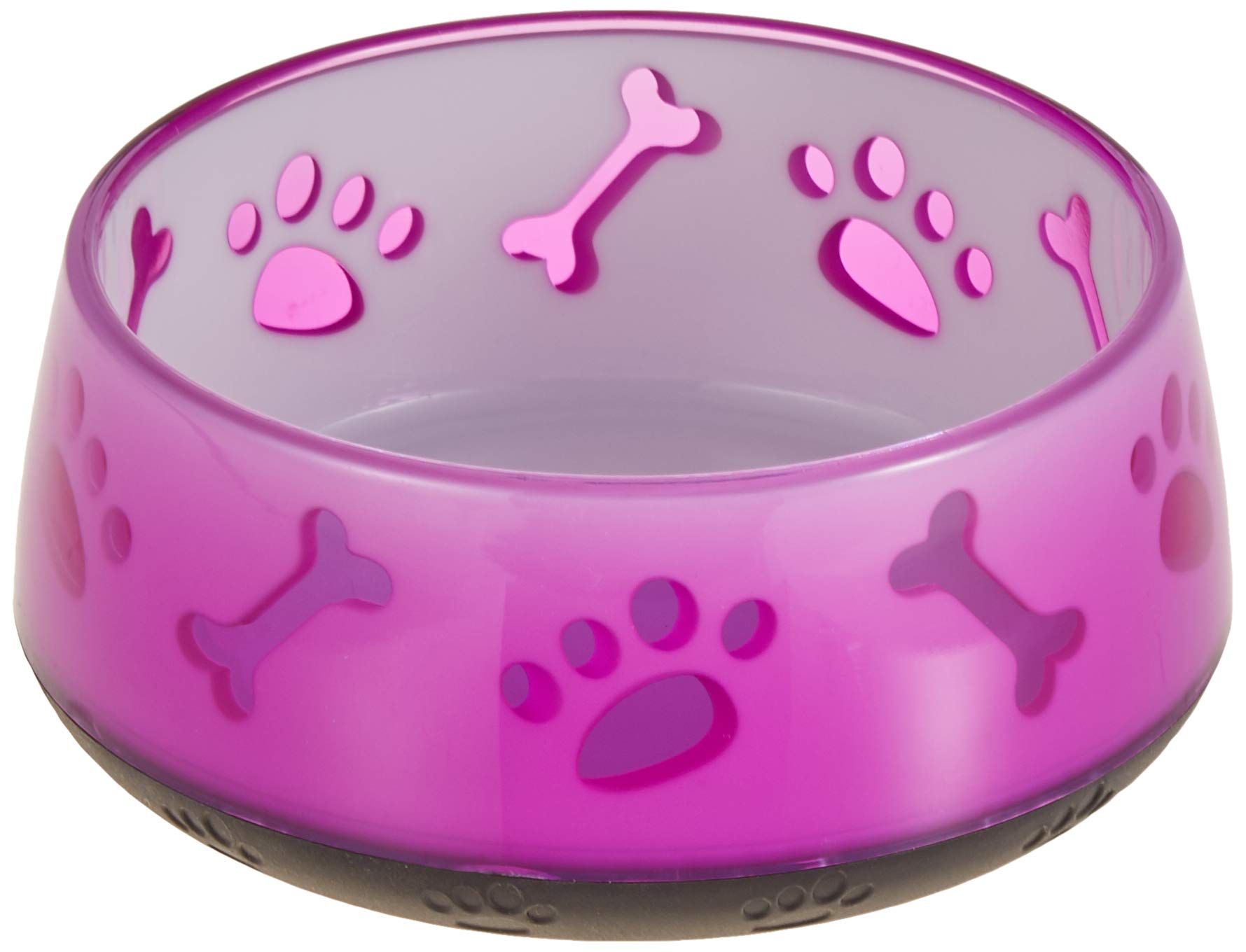 croci TPR Doggy Bowl, 300 ml, Violet