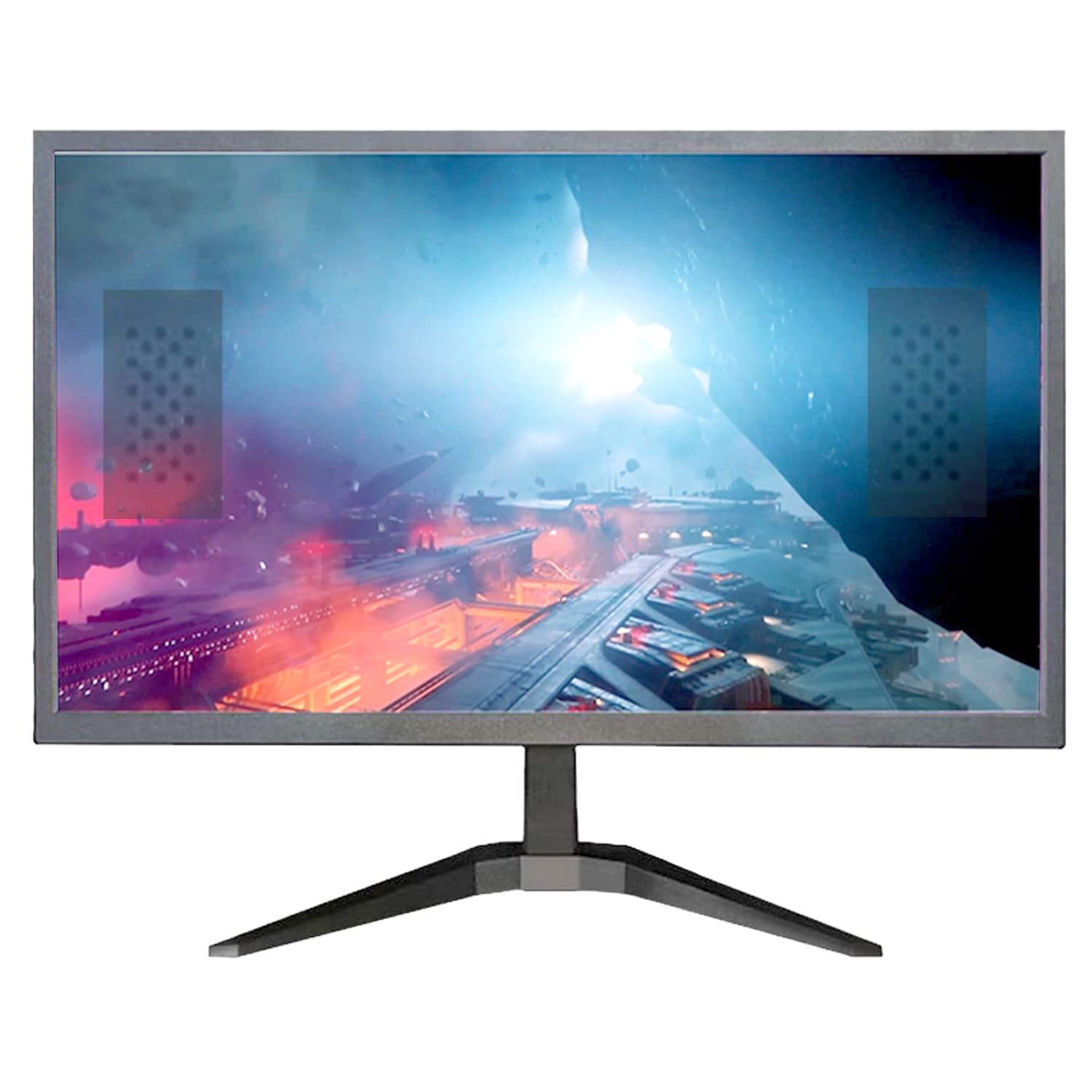 YOTETION 19-inch Full HD 75Hz Compact Thin Monitor with Audio, Suitable for laptops, desktops, and Computers, HD 1440 x 900p, Anti-Glare, LED Display, VGA/HDMI Interface