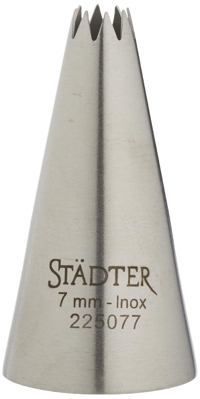 Staedter Big Star Tip, 7 mm, Stainless Steel, Silver