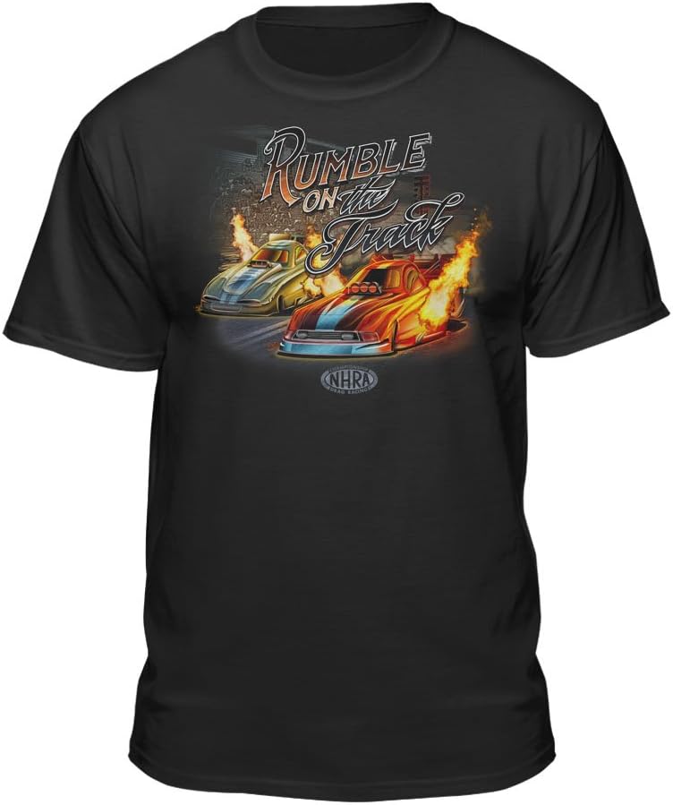 NHRA National Hot Rod Association Official Rumble On The Track Men's T-Shirt