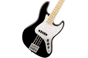 Fender USA Geddy Lee Jazz Bass, Black, Maple Fingerboard