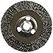 Bosch WB569 4-Inch Crimped Carbon Steel Wire Wheel, 5/8-Inch x 11 Thread Arbor