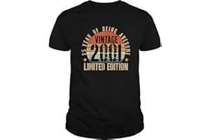 Unisex 25th Birthday Gift T-Shirt for Men Women. Vintage 2001 Legend Born Tee. Soft Comfortable Short Sleeve Graphic Apparel.