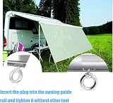 JUTTAUTO 4Pcs Awning Rail Stoppers 6mm 304 Stainless Steel Caravan Campervan view 5